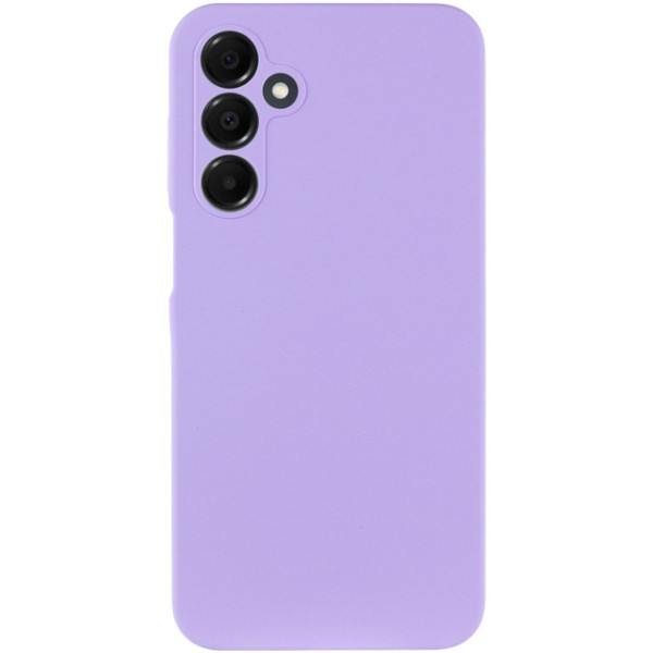 Силиконовый чехол для Samsung A16 Silicone Case Full Light Purple