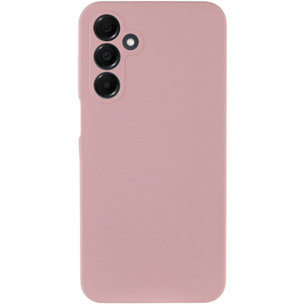 Силіконовий чохол для Samsung A16 Silicone Case Full Pink Sand