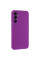 Силиконовый чехол для Samsung A16 Silicone Case Full Purple
