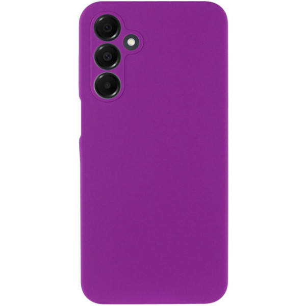 Силиконовый чехол для Samsung A16 Silicone Case Full Purple