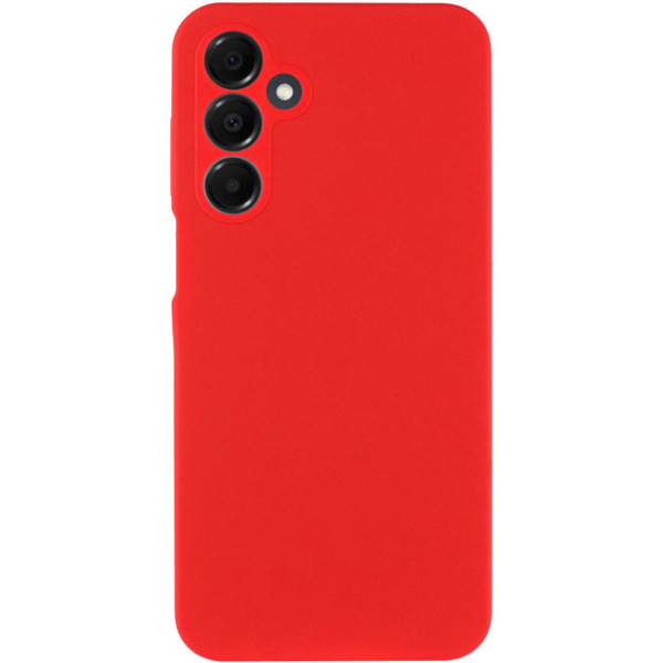 Силіконовий чохол для Samsung A16 Silicone Case Full Red