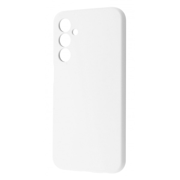 Силиконовый чехол для Samsung A16 Silicone Case Full White