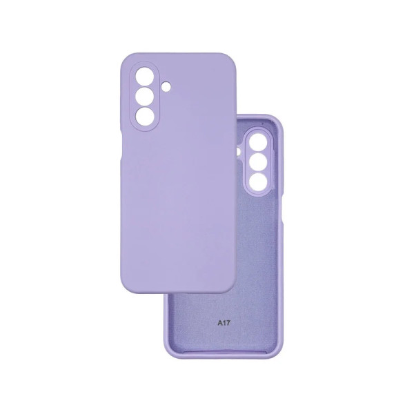 Силиконовый чехол для Samsung A17 (A175) Silicone Case Full Light Purple