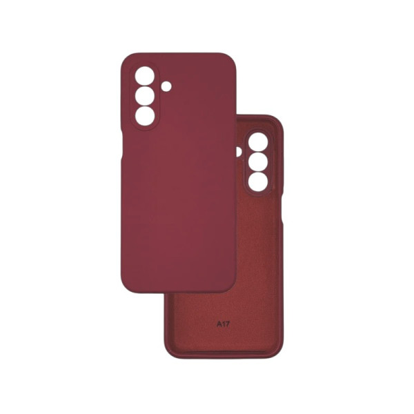 Силиконовый чехол для Samsung A17 (A175) Silicone Case Full Marsala