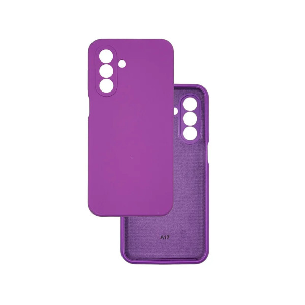 Силиконовый чехол для Samsung A17 (A175) Silicone Case Full Purple