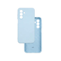 Силиконовый чехол для Samsung A17 (A175) Silicone Case Full Sky Blue