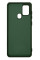 Силіконовий чохол для Samsung A21S Silicone Case Full Forest Green