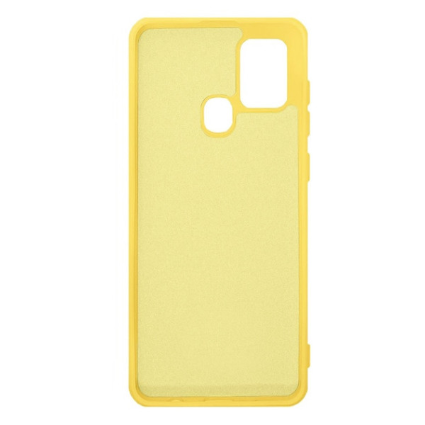 Силиконовый чехол для Samsung A21S Silicone Case Full Lemonade