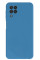 Силиконовый чехол для Samsung A22 4G Silicone Case Full Azure