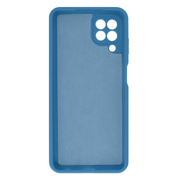 Силиконовый чехол для Samsung A22 4G Silicone Case Full Azure
