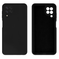 Силіконовий чохол для Samsung A22 4G Silicone Case Full Black