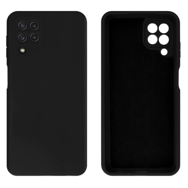 Силіконовий чохол для Samsung A22 4G Silicone Case Full Black