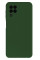 Силиконовый чехол для Samsung A22 4G Silicone Case Full Forest Green