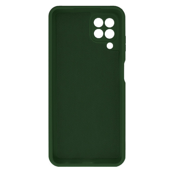 Силиконовый чехол для Samsung A22 4G Silicone Case Full Forest Green