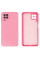 Силиконовый чехол для Samsung A22 4G Silicone Case Full Light Pink