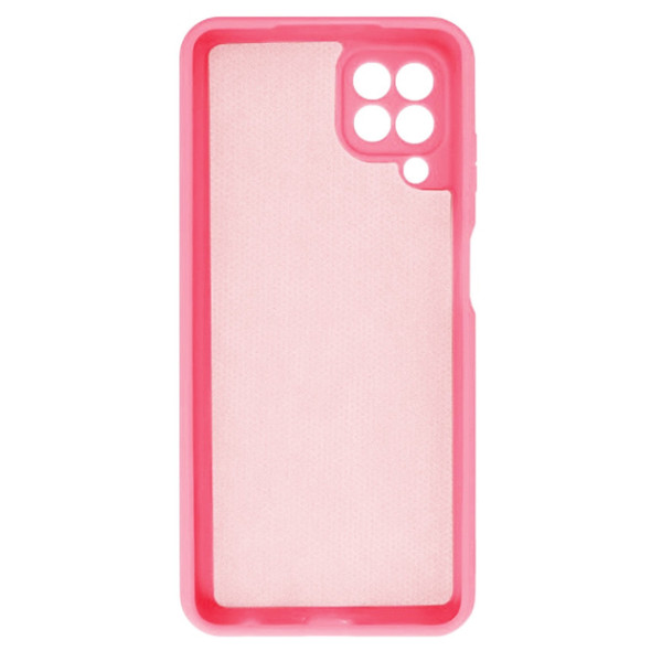 Силиконовый чехол для Samsung A22 4G Silicone Case Full Light Pink