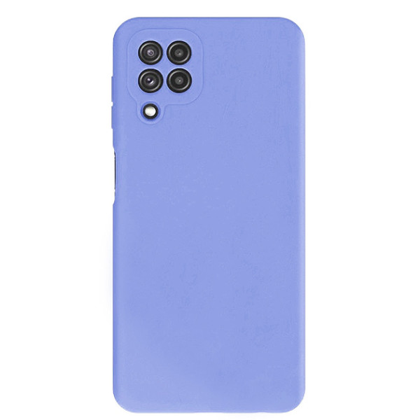 Силіконовий чохол для Samsung A22 4G Silicone Case Full Light Purple