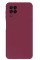 Силиконовый чехол для Samsung A22 4G Silicone Case Full Marsala