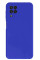 Силиконовый чехол для Samsung A22 4G Silicone Case Full Neon Blue