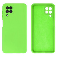 Силіконовий чохол для Samsung A22 4G Silicone Case Full Neon Green