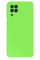 Силиконовый чехол для Samsung A22 4G Silicone Case Full Neon Green