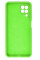 Силиконовый чехол для Samsung A22 4G Silicone Case Full Neon Green