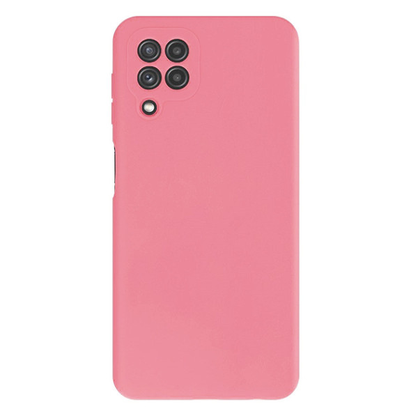 Силиконовый чехол для Samsung A22 4G Silicone Case Full Pink