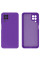 Силиконовый чехол для Samsung A22 4G Silicone Case Full Purple