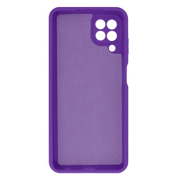 Силиконовый чехол для Samsung A22 4G Silicone Case Full Purple