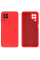 Силиконовый чехол для Samsung A22 4G Silicone Case Full Red