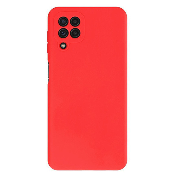 Силиконовый чехол для Samsung A22 4G Silicone Case Full Red