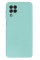Силиконовый чехол для Samsung A22 4G Silicone Case Full Sea Blue