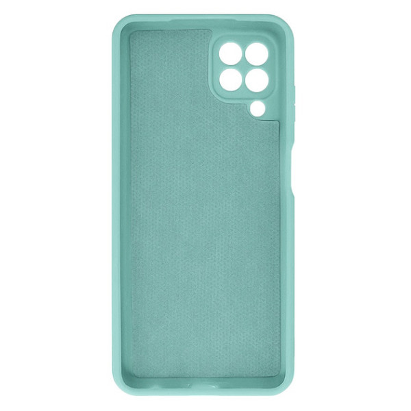 Силиконовый чехол для Samsung A22 4G Silicone Case Full Sea Blue