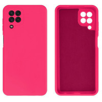 Силіконовий чохол для Samsung A22 4G Silicone Case Full Shiny Pink