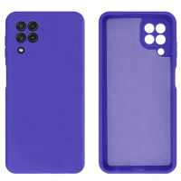 Силіконовий чохол для Samsung A22 4G Silicone Case Full Ultraviolet