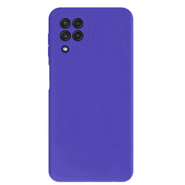 Силиконовый чехол для Samsung A22 4G Silicone Case Full Ultraviolet