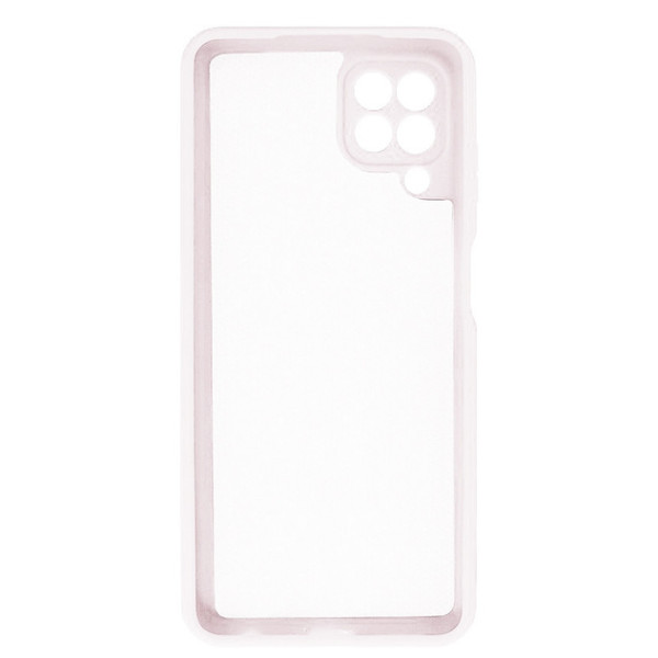 Силиконовый чехол для Samsung A22 4G Silicone Case Full White