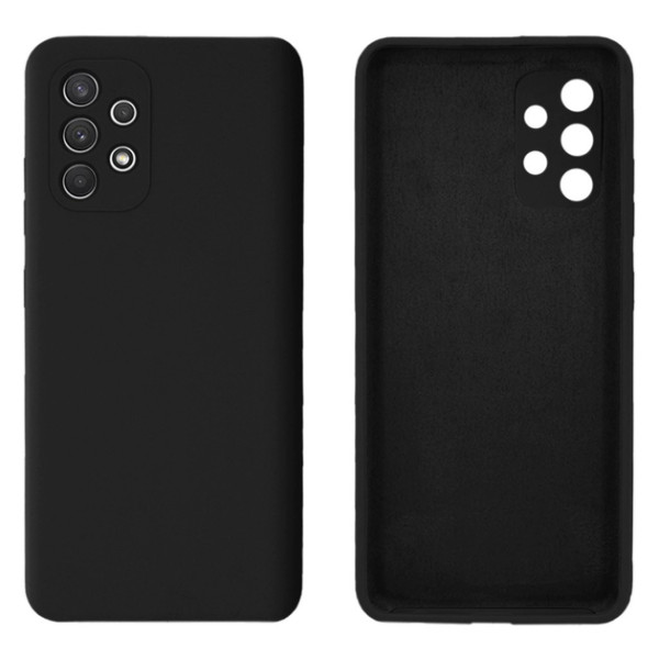 Силиконовый чехол для Samsung A23 Silicone Case Full Black