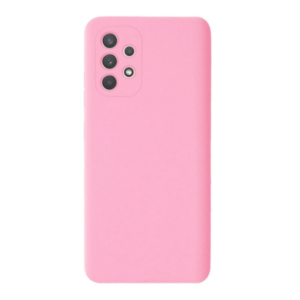 Силиконовый чехол для Samsung A23 Silicone Case Full Light Pink