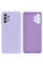 Силиконовый чехол для Samsung A23 Silicone Case Full Light Purple