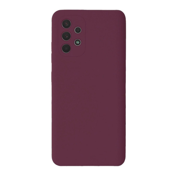 Силиконовый чехол для Samsung A23 Silicone Case Full Marsala