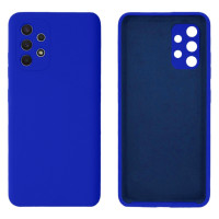 Силиконовый чехол для Samsung A23 Silicone Case Full Neon Blue