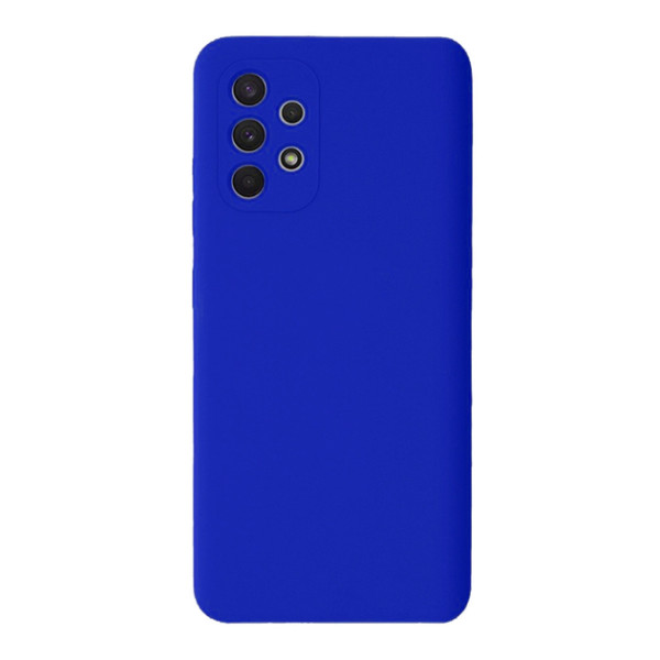 Силиконовый чехол для Samsung A23 Silicone Case Full Neon Blue