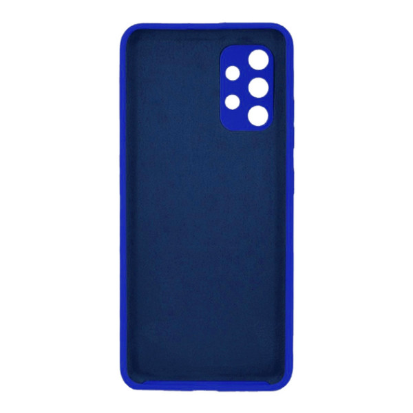 Силиконовый чехол для Samsung A23 Silicone Case Full Neon Blue