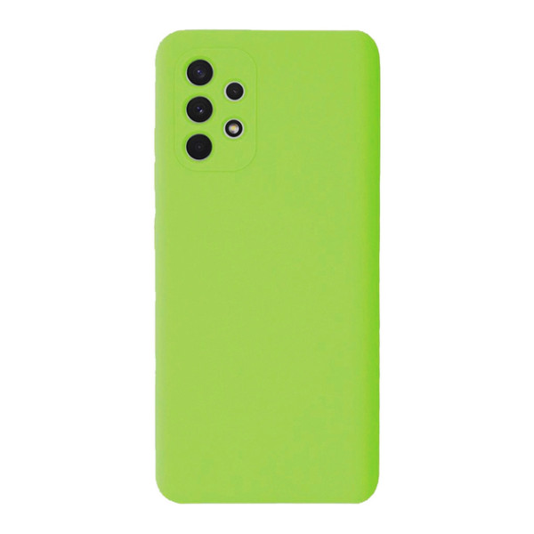 Силиконовый чехол для Samsung A23 Silicone Case Full Neon Green