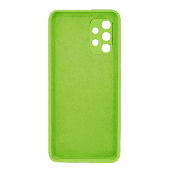 Силиконовый чехол для Samsung A23 Silicone Case Full Neon Green