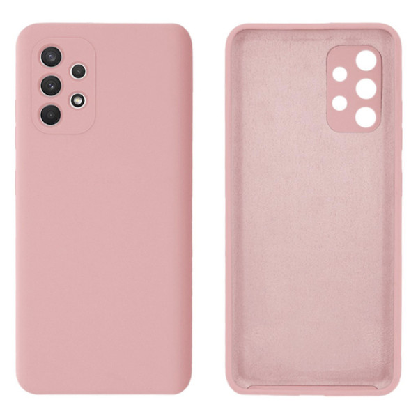 Силиконовый чехол для Samsung A23 Silicone Case Full Pink Sand