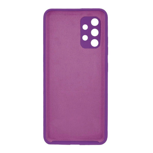 Силиконовый чехол для Samsung A23 Silicone Case Full Purple
