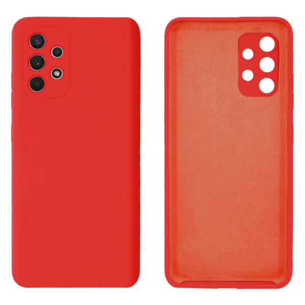 Силиконовый чехол для Samsung A23 Silicone Case Full Red