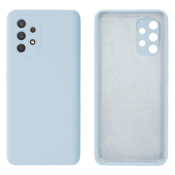 Силиконовый чехол для Samsung A23 Silicone Case Full Sky Blue